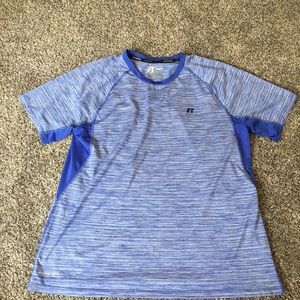 Womens Russell Activewear Purple XL Athletic Shirt